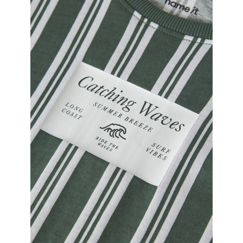 NAME IT KIDS Halpe kortærmet t-shirt - Garden Topiary