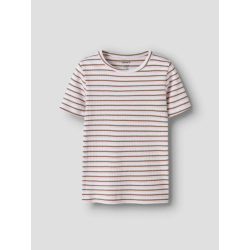 NAME IT KIDS Hasita kortærmet t-shirt - Pink drink