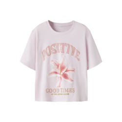 NAME IT KIDS Hadia kortærmet t-shirt - Cradle Pink