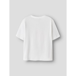 NAME IT KIDS Hadia kortærmet t-shirt - Bright White