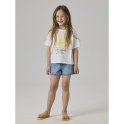NAME IT KIDS Hadia kortærmet t-shirt - Bright White