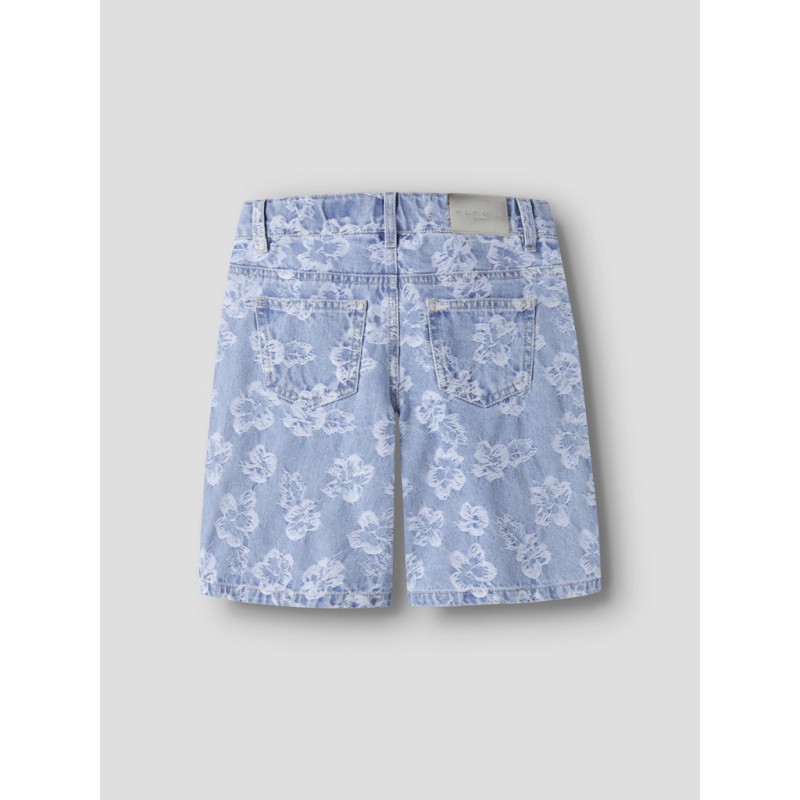 NAME IT KIDS Rose Jacq Shorts - Light Blue Denim