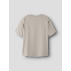 NAME IT Kids Vimo Kortærmet T-shirt - Pure Cashmere