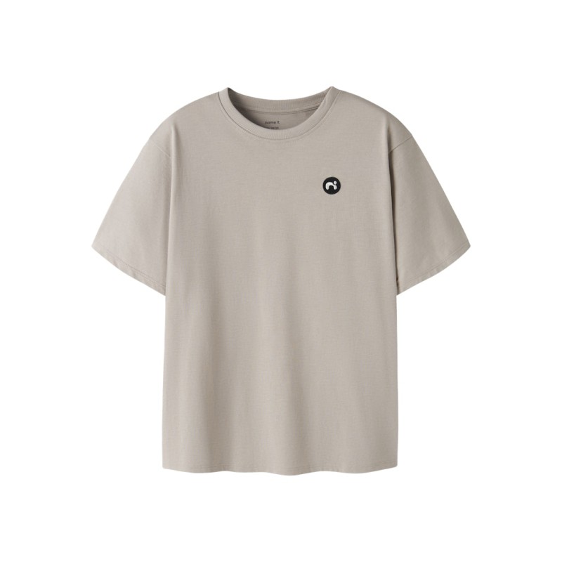 NAME IT Kids Vimo Kortærmet T-shirt - Pure Cashmere