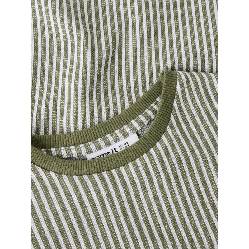 NAME IT MINI Hans kortærmet t-shirt - Olivine