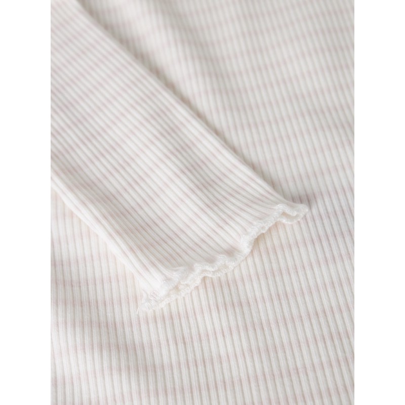 NAME IT KIDS Forta langærmet slim bluse - Cradle Pink