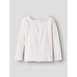 NAME IT KIDS Forta langærmet slim bluse - Cradle Pink