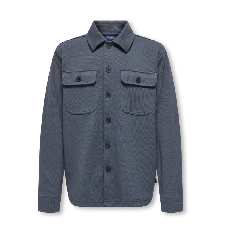 ONLY & SONS Junior New Kodyl Overshirt - Ombre Blue