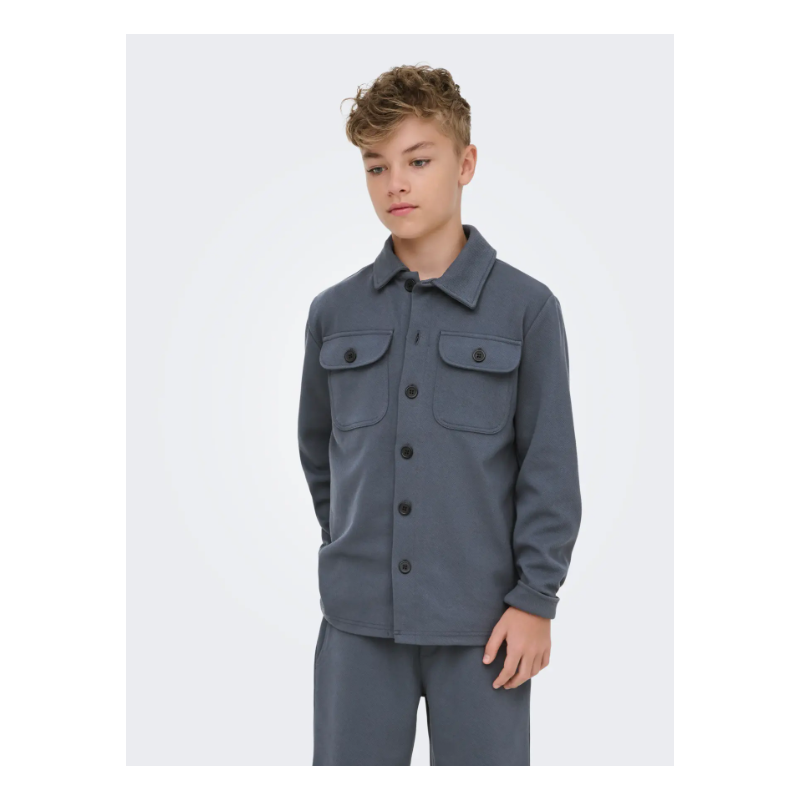 ONLY & SONS Junior New Kodyl Overshirt - Ombre Blue