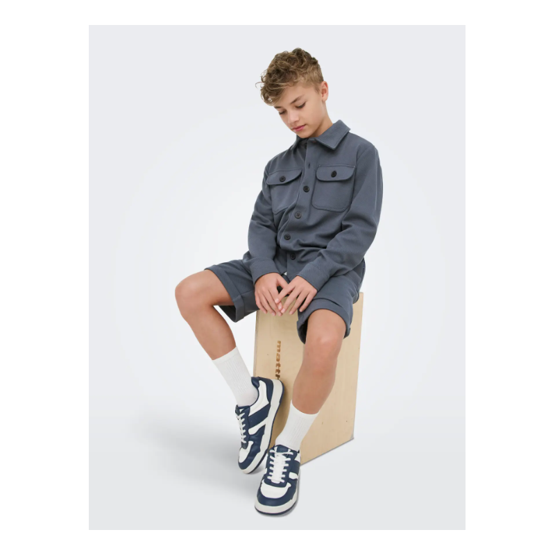 ONLY & SONS Junior New Kodyl Overshirt - Ombre Blue