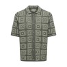 ONLY & SONS Bart Relaxed Strik Skjorte - Castor Gray