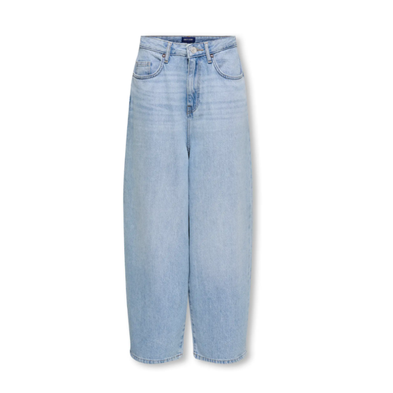 ONLY & SONS Junior Carl Balloon Denim Jeans - Light Blue Denim