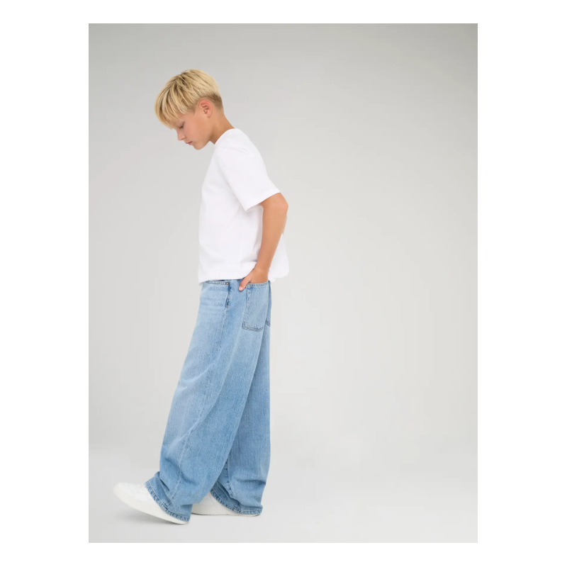 ONLY & SONS Junior Carl Balloon Denim Jeans - Light Blue Denim