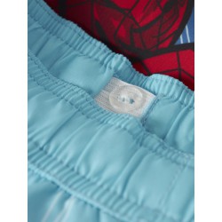 NAME IT Mini Malte Spiderman Lange Badeshorts - Bluefish