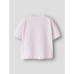 NAME IT  Mini Vilinse Kort T-shirt - Cradle Pink