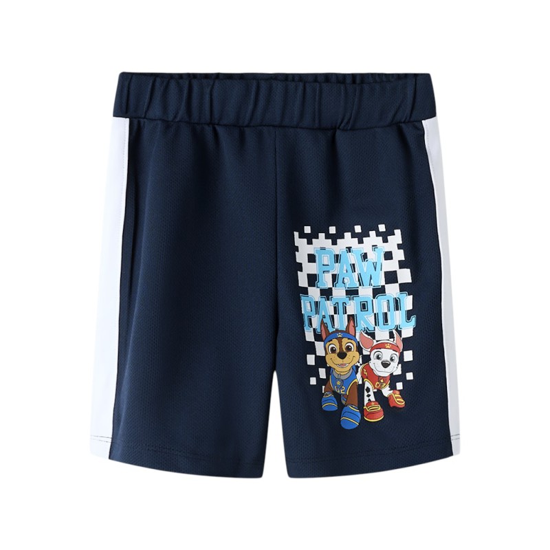 NAME IT Mini Margo Paw Patrol Lange Shorts - Navy Blazer