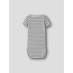 NAME IT Baby Bani Kortærmet Bodystocking - Vintage Indigo