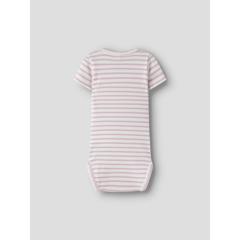 NAME IT Baby Bani Kortærmet Bodystocking - Fragrant Lilac