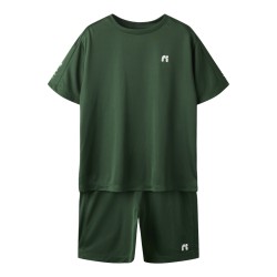 NAME IT Mini Demu S/S Shorts Sæt - Greener Pastures