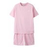 NAME IT Mini Demu S/S Shorts Sæt - Romance Rose
