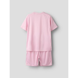 NAME IT Mini Demu S/S Shorts Sæt - Romance Rose