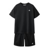 NAME IT Kids Demu S/S Shorts Sæt - Sort