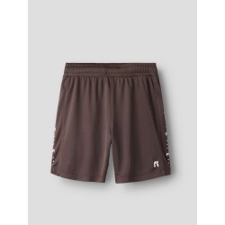 NAME IT Kids Demu S/S Shorts Sæt - Chocolate Martini