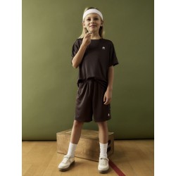 NAME IT Mini Demu S/S Shorts Sæt - Chocolate Martini