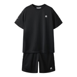 NAME IT Mini Demu S/S Shorts Sæt - Sort