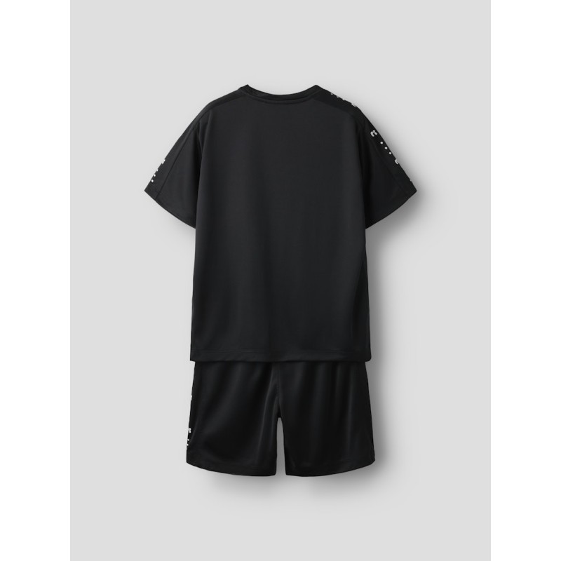 NAME IT Mini Demu S/S Shorts Sæt - Sort