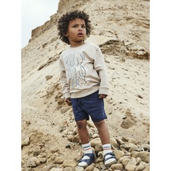 NAME IT Mini Donvu Regular Sweatshirt - Chateau Gray