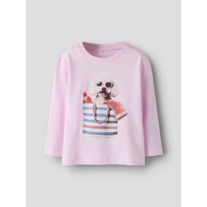 NAME IT Mini Votea L/S Regular Bluse - Pirouette