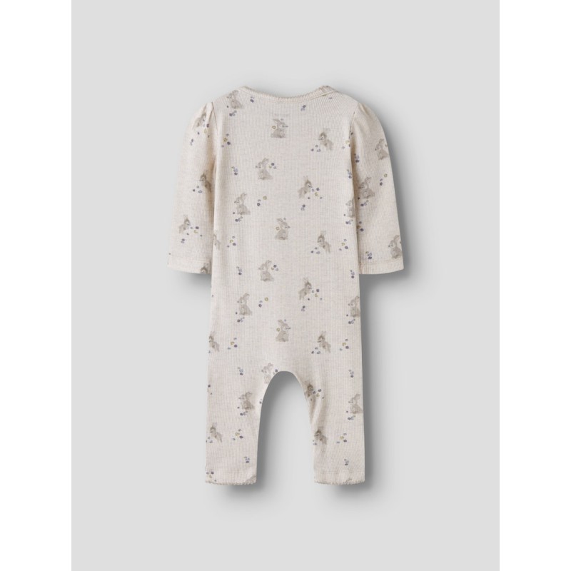 NAME IT Baby Dia Kab L/S Dragt - Peyote Melange