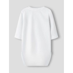 NAME IT Baby Door L/S Bodystocking - Bright White