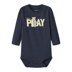 NAME IT Baby Door L/S Bodystocking - Navy Blazer