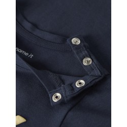 NAME IT Baby Door L/S Bodystocking - Navy Blazer