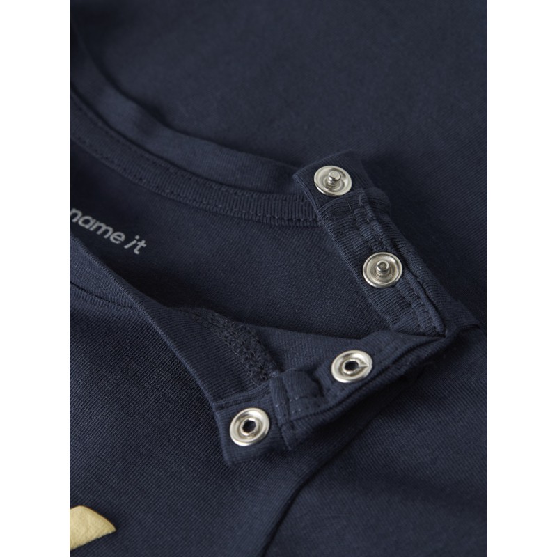 NAME IT Baby Door L/S Bodystocking - Navy Blazer