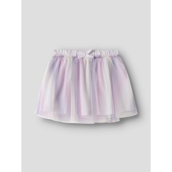 NAME IT Mini Dotiana Nederdel - Lavender Fog