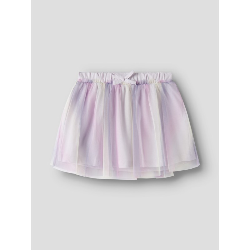 NAME IT Mini Dotiana Nederdel - Lavender Fog