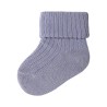 NAME IT Baby Nobba Rib Strik Sokker - Lavender Gray