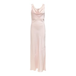 JDY Ines Vandfald Maxi Kjole - Rose Quartz