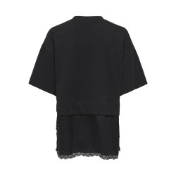 ONLY Mexa kortærmet blonde t-shirt - Black