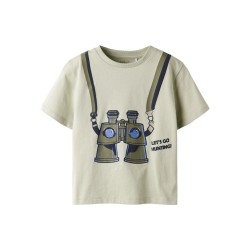 NAME IT MINI Henni kortærmet t-shirt - Swamp