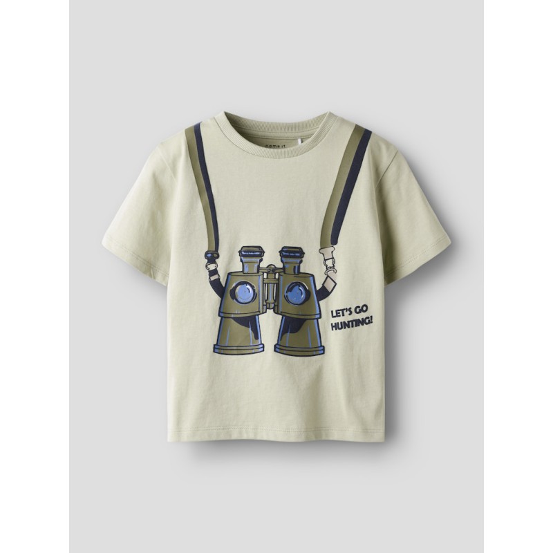 NAME IT MINI Henni kortærmet t-shirt - Swamp