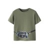 NAME IT MINI Henni kortærmet t-shirt - Olivine