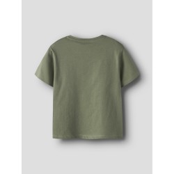 NAME IT MINI Henni kortærmet t-shirt - Olivine