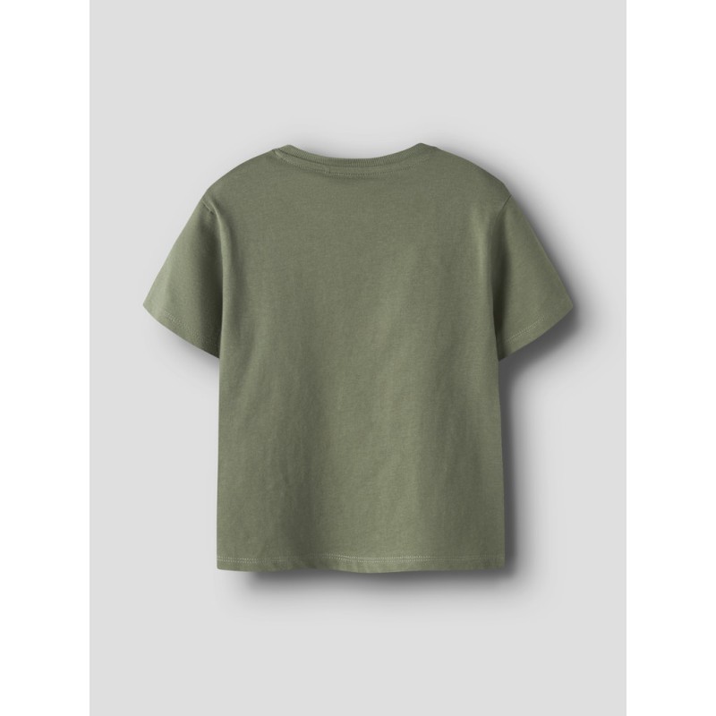 NAME IT MINI Henni kortærmet t-shirt - Olivine