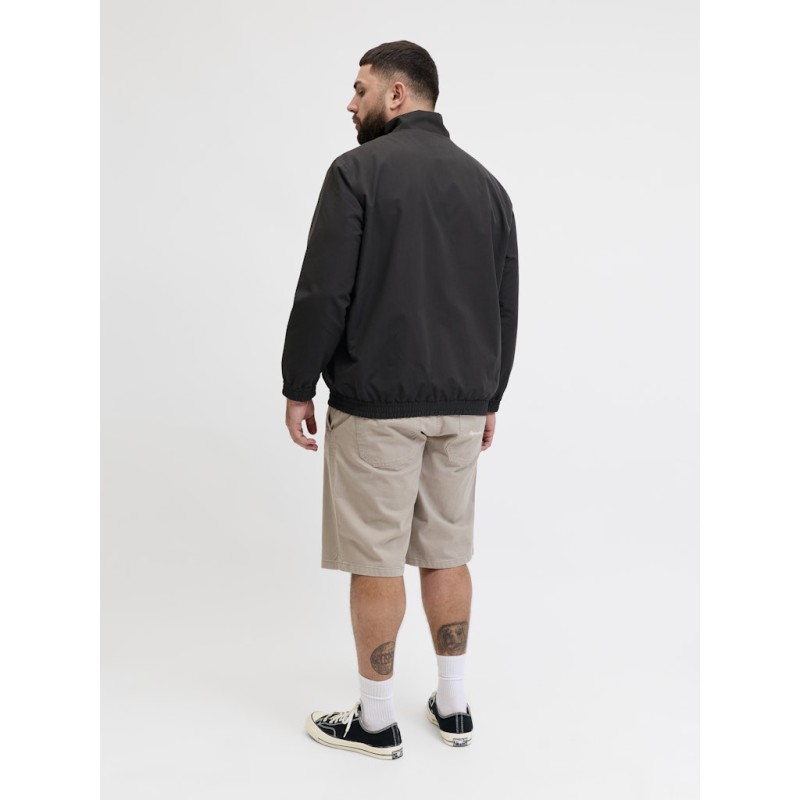 JACK & JONES PLUS Cassis rush bomber jakke - Black