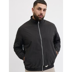 JACK & JONES PLUS Cassis rush bomber jakke - Black