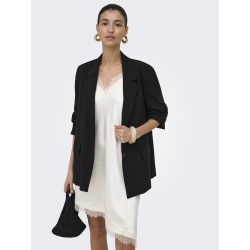 ONLY Bella Strop Satin Blonde Kjole - Cloud Dancer